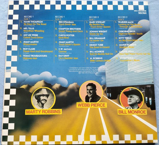 Truckers Country Paradise (1982) LP = als nieuw