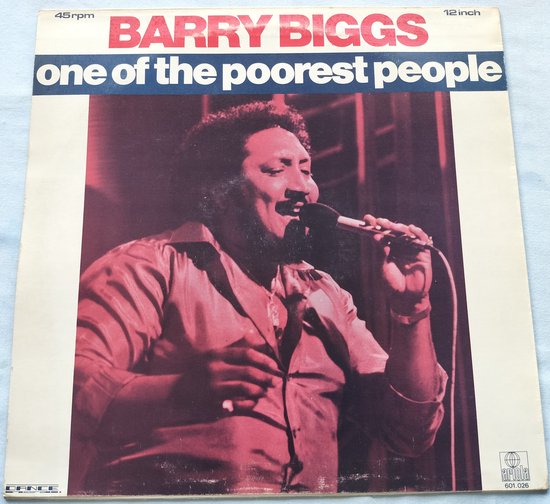 Barry Biggs – One Of The Poorest People(1983) LP 12", Maxi-Single, 45 RPM
