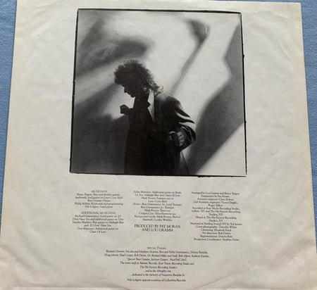 Lou Gramm - Ready Or Not (1987) LP is in Nieuwstaat. Hoes zie Foto's