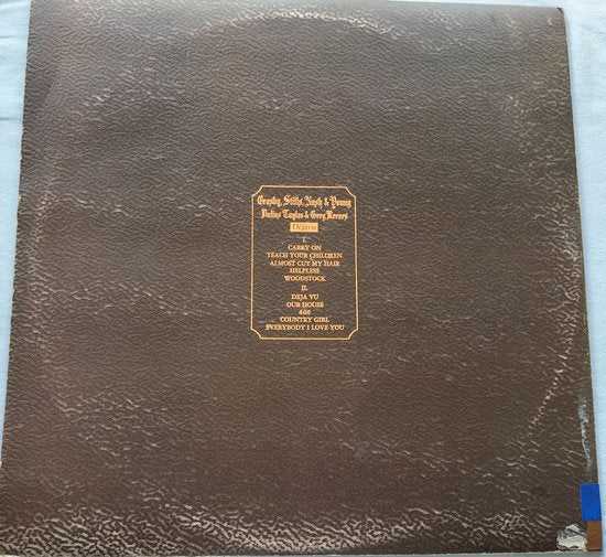 Crosby, Stills, Nash & Young – Déjà Vu (1970) LP = bijna Perfect