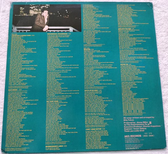 Billy Falcon - Falcon Around (1980) LP = als nieuw