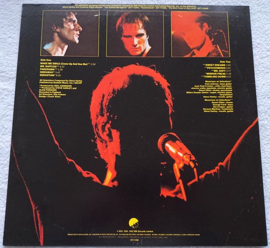 Steve Harley & Cockney Rebel – A Closer Look LP = als nieuw