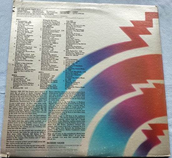 Let The Good Times Roll - Original Sound Track Recording LP