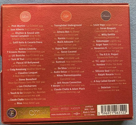 Claude Challe – The Best Of 2005 CDBOX