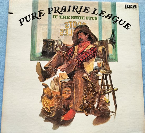 Pure Prairie League ‎– If The Shoe Fits (1976) LP= als nieuw
