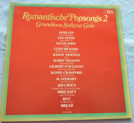 Romantische Popsongs 2 2XLP = als nieuw