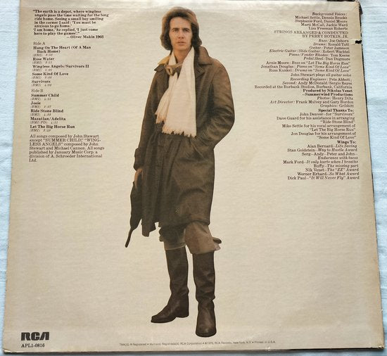 John Stewart – Wingless Angels (1975) LP