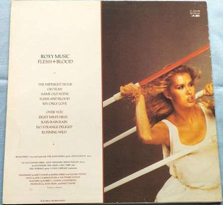 Roxy Music - Flesh + Blood (1980) LP