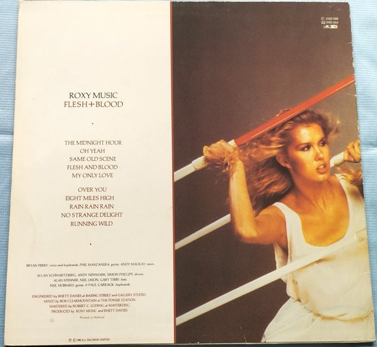 Roxy Music - Flesh + Blood (1980) LP