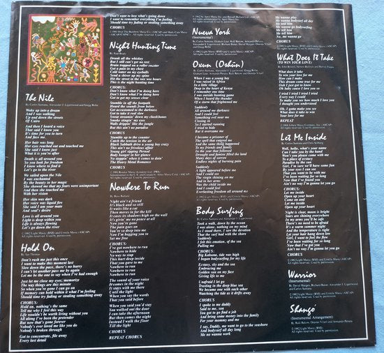 Santana ‎– Shango ( 1982) LP = als nieuw