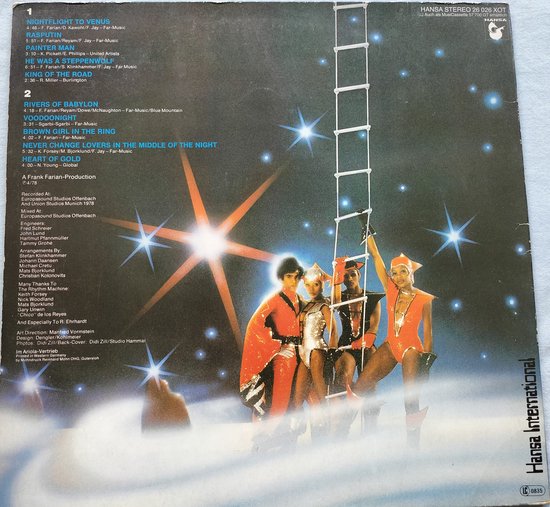 Boney M. ‎– Nightflight To Venus 1978 LP = in Nieuwstaat