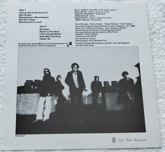 Billy Falcon - Falcon Around (1980) LP = als nieuw