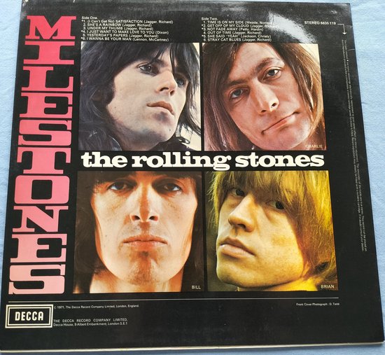 The Rolling Stones - Milestones (1971) LP