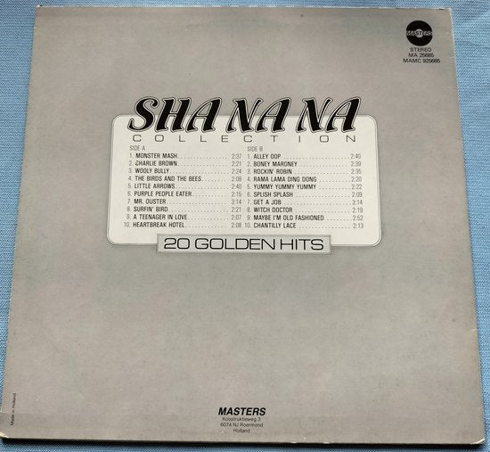 Sha Na Na – Collection - 20 Golden Hits LP