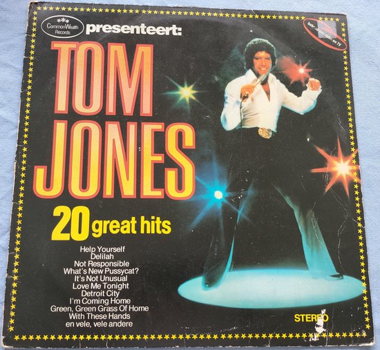 Tom Jones ‎– 1 haarlijntje