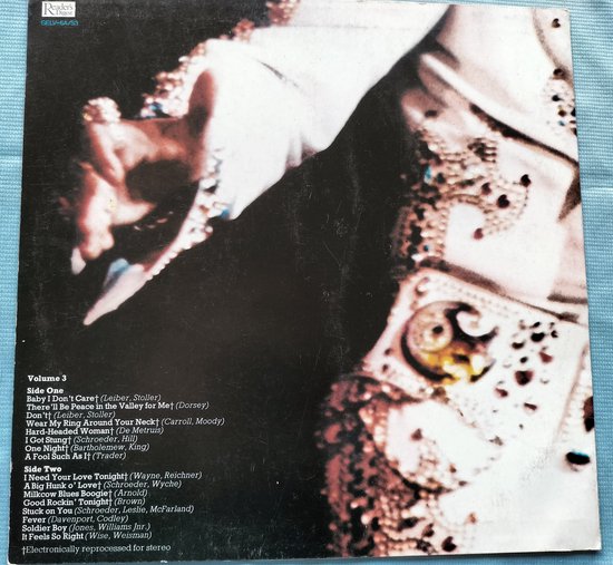 Elvis Presley's Greatest Hits Vol. 3 (1978) LP=als nieuw