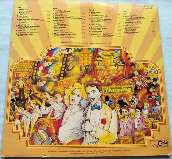 Various – 1945-1980 Sentimental Journey – Feest Van De Bevrijding 2XLP zijn als nieuw