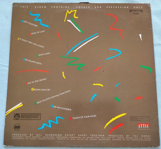 The Nylons - Happy Together (1987)