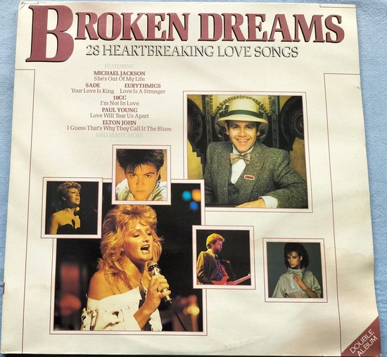 Broken Dreams (1984) 2XLP=als nieuw