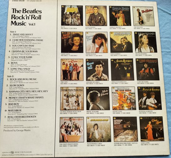 The Beatles – Rock 'n' Roll Music, Volume 1 (1980) LP = als nieuw