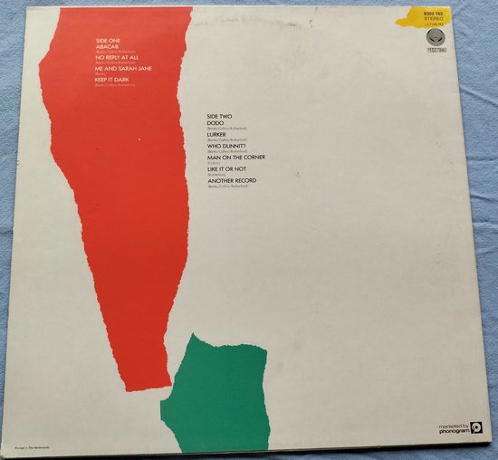 Genesis - Abacab (1981) LP