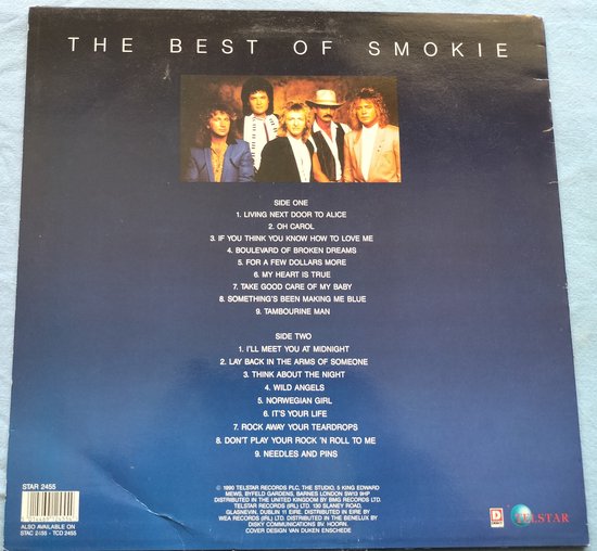 Smokie - The Best Of (1990) LP