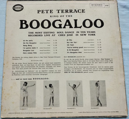 Pete Terrace –Koning van de Boogaloo (1968) LP