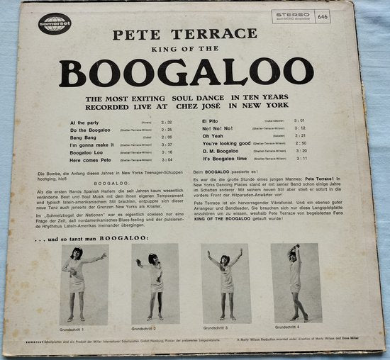 Pete Terrace –Koning van de Boogaloo (1968) LP