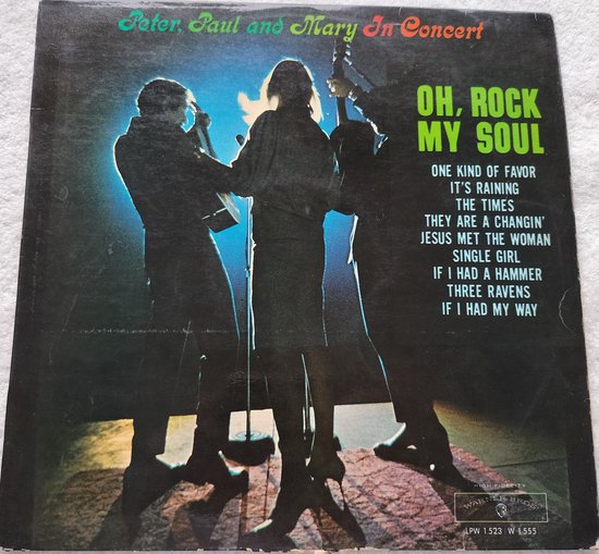 Peter, Paul And Mary ‎– In Concert (1962) LP MONO