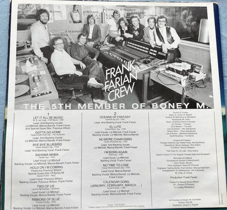 Boney M. - Oceans of Fantasy (1979) LP = als nieuw