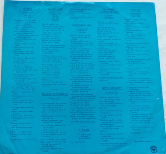 Earth, Wind & Fire ‎– All 'N All 1977 LP = in Nieuwstaat