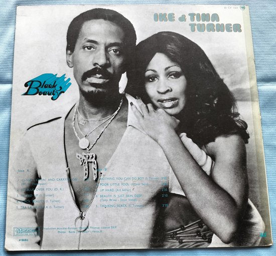 Ike & Tina Turner ‎– Black Beauty ( 1985) Lp = in Nieuwstaat