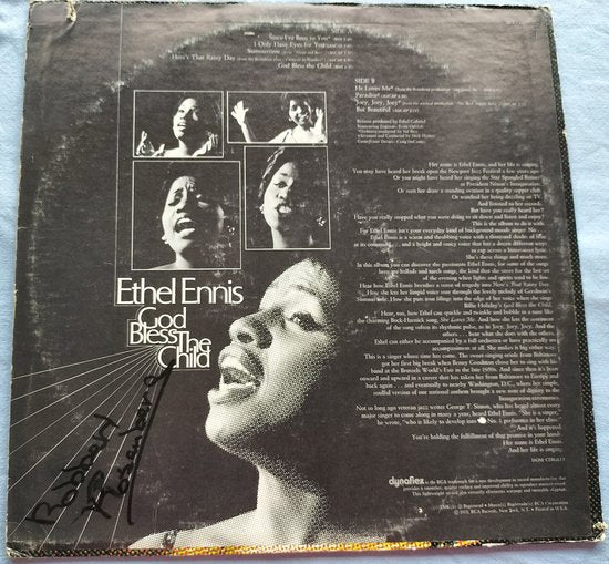 Ethel Ennis ‎– God Bless The Child (1973) LP