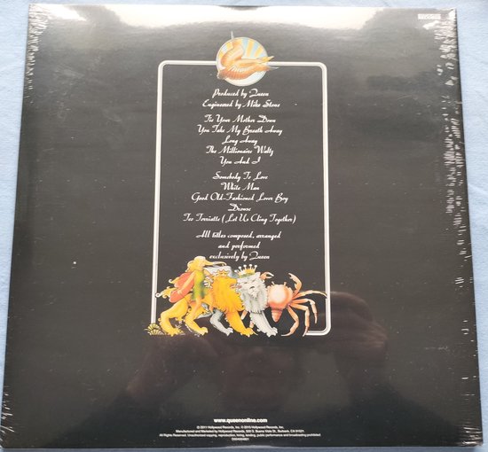Queen – A Day At The Races LP Sealed & Colour