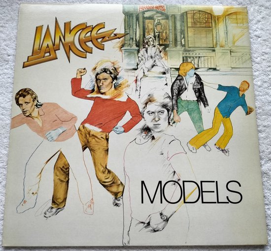 Lancee - Models (1980)LP = als nieuw Ned. Band