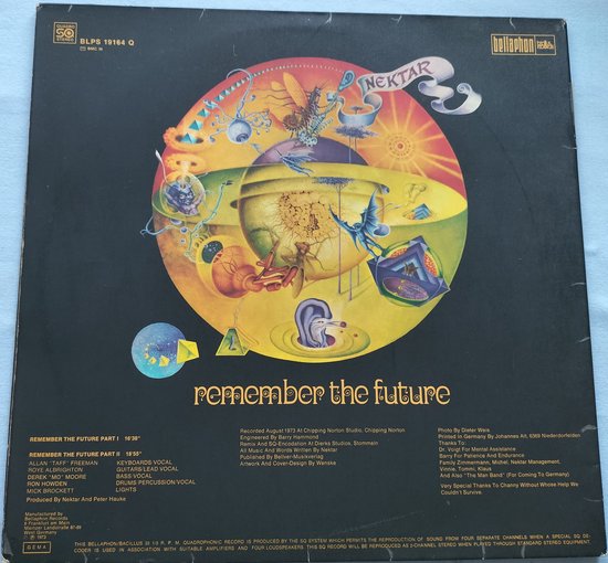 Nektar - Remember the Future (1973) LP