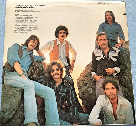 Pure Prairie League ‎– If The Shoe Fits (1976) LP= als nieuw
