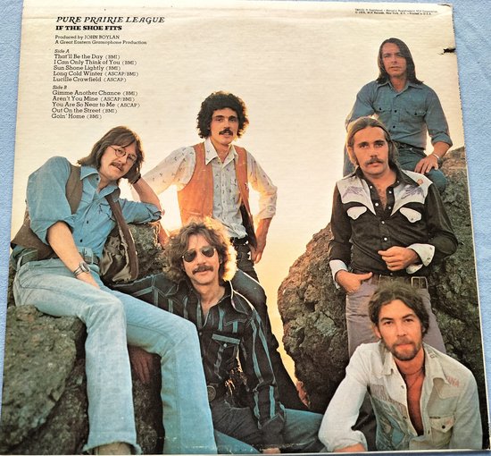 Pure Prairie League ‎– If The Shoe Fits (1976) LP= als nieuw