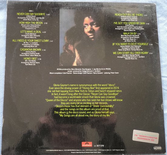 Gloria Gaynor - The Best Of (1977) LP