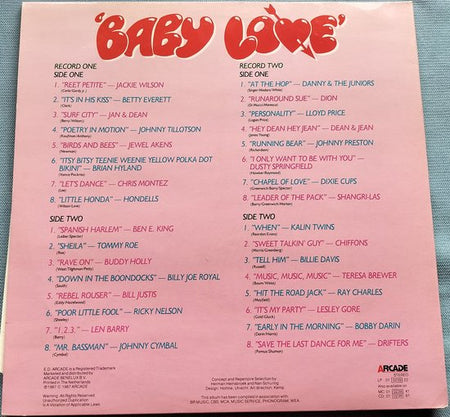 Baby Love (32 Rockin' Great Tracks) - Volume 2 (1987) 2XLP