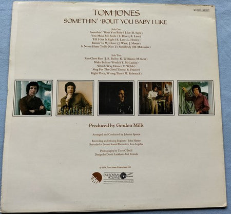 Tom Jones - Somethin' 'Bout You Baby I Like (1974) LP
