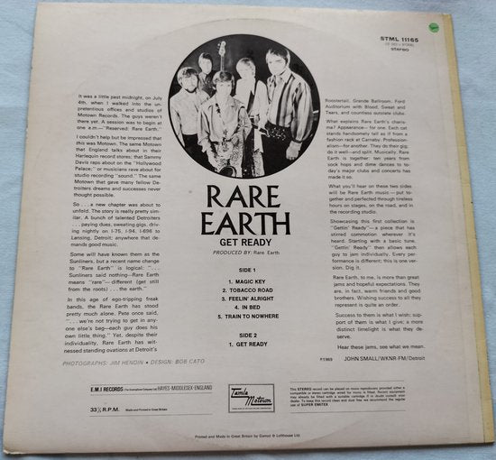 Rare Earth - Get Ready (1970) LP = als nieuw