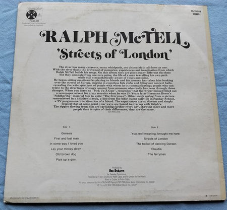 Ralph McTell - Streets of London (1971) LP