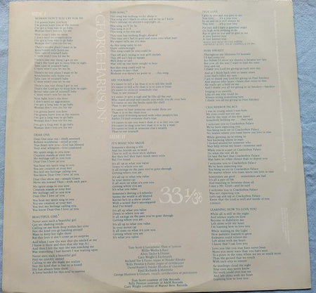 George Harrison - Thirty Three & 1/3 (1976) LP