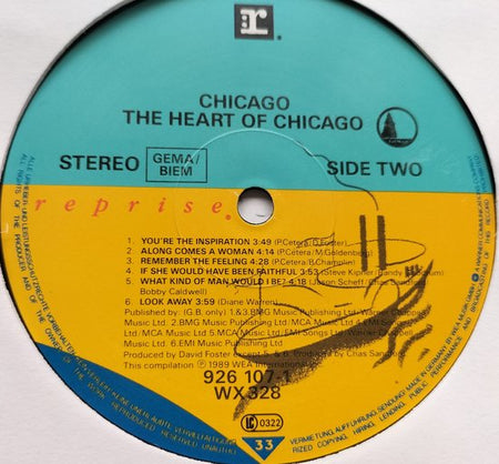 Chicago ‎– The Heart Of... LP
