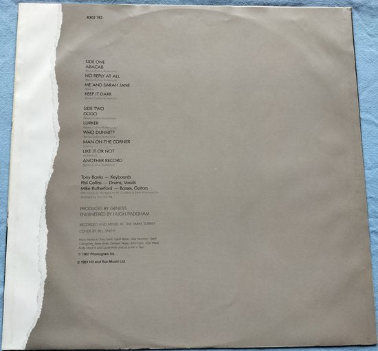 Genesis - Abacab (1981) LP