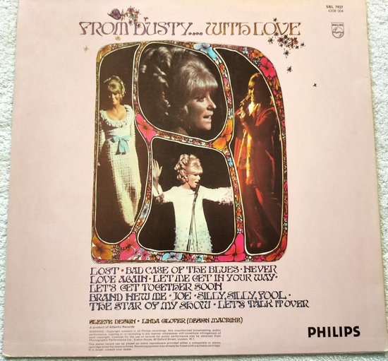 Dusty Springfield – From Dusty....With Love (1970) LP = als nieuw