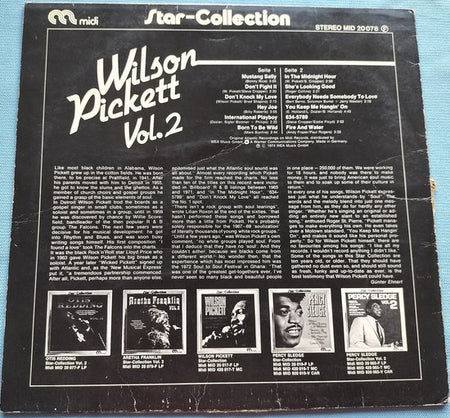 Wilson Pickett – Star-Collection Vol. 2 ( 1974) LP
