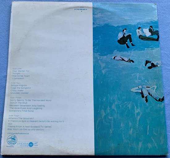 Elton John – Blue Moves 1976 LP is in Nieuwstaat