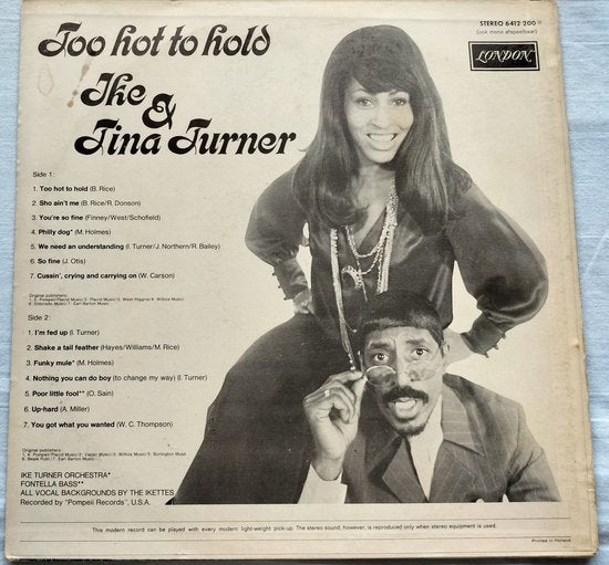 Ike & Tina Turner – Too Hot To Hold (1974) LP